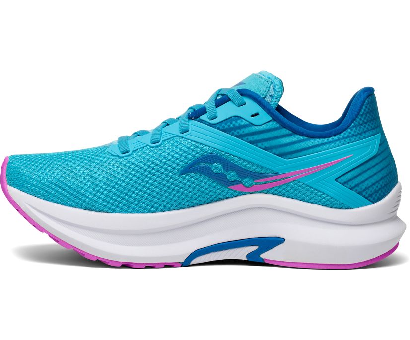 Women's Saucony Axon Running Shoes Blue | Singapore 081EBCX